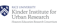 Rice University's Kinder Institute for Urban Research, Houston Education Research Consortium logo